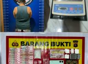 Polres Kapuas Ungkap Kasus Sabu 97,83 Gram di Anjir Mambulau Barat, Pria 45 Tahun Diamankan