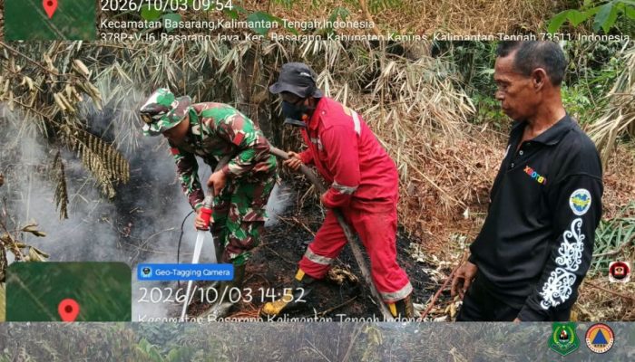 Karhutla di Kapuas Meluas, Tercatat 3.573 Hektar Terbakar; Posko Darurat Kerahkan Tim Gabungan