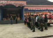 Kalaksa BPBD Kapuas Pimpin Serah Terima Regu Jaga Karhutla — Tegaskan Keselamatan dan Koordinasi Lapangan