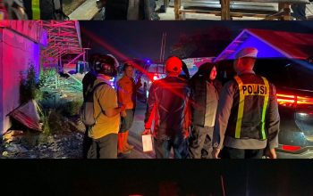 Kapolres Kapuas Lakukan Patroli Gabungan Malam, Cek Lokasi Kebakaran & Sosialisasi ke Warga
