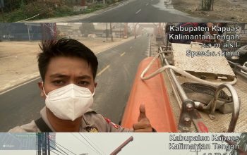 Tanggapi Keluhan Warga, Satgas Karhutla Kapuas Lakukan Penyemprotan Jalan Patih Rumbih Tanggapi Keluhan Warga, Satgas Karhutla Kapuas Lakukan Penyemprotan Jalan Patih Rumbih