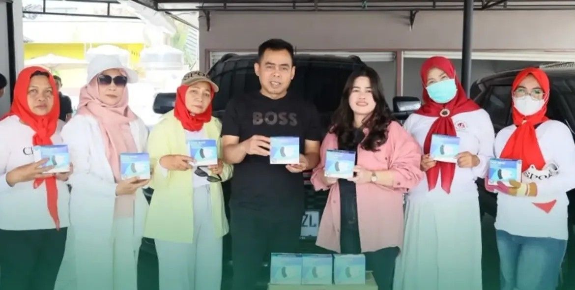 GOW dan YJI Batola Turun ke Lokasi Kebakaran, Bantu Relawan dan Warga