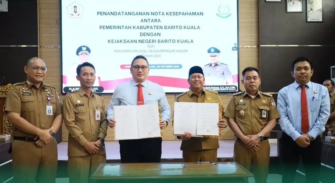 Pemkab Barito Kuala dan Kejari Perkuat Sinergi Pendampingan Hukum