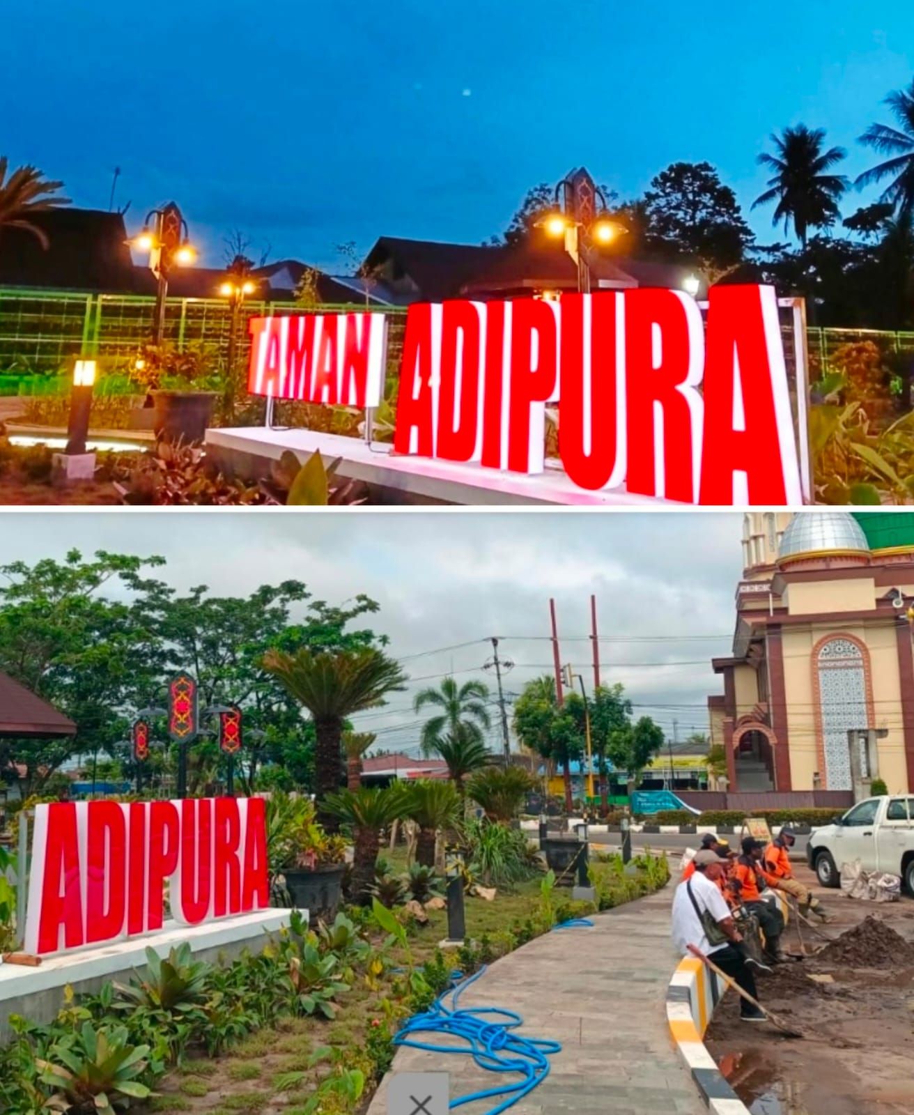 Bongkaran Bangunan di Area Taman RTH Simpang Adipura Diduga Digelapkan, Nilainya Ditaksir Capai Ratusan Juta