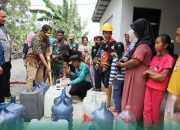 Bersama PDAM dan Kodim, Pemkab Batola Terus Bergerak Salurkan Air Bersih