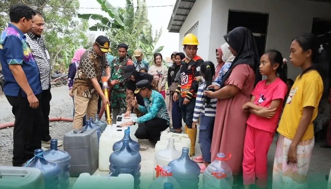 Bersama PDAM dan Kodim, Pemkab Batola Terus Bergerak Salurkan Air Bersih