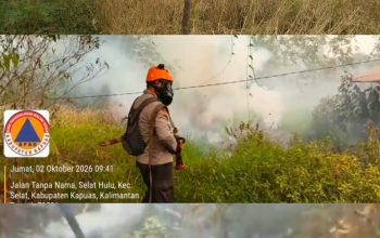 Jalan Gerdayak: Kebakaran Masih Belum Terkendali, Api Masuk Lebih Dalam ke Hutan