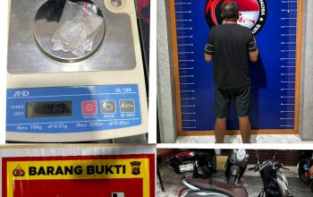 Polres Kapuas Amankan Pria Diduga Bawa Sabu 4,19 Gram di Selat Utara Polres Kapuas Amankan Pria Diduga Bawa Sabu 4,19 Gram di Selat Utara