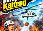 BNPB, BMKG & KLHK Bersinergi Tekan Karhutla Kalteng: OMC Diperpanjang, Hujan Diprediksi Turun Pertengahan Oktober