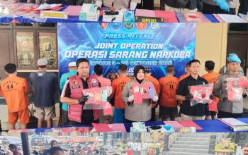 Polres Kapuas Ungkap 8 Kasus Narkotika Sepanjang Oktober, 9 Tersangka Diamankan