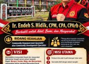 Ir. Endeh S. Hidik, CPM, CPA, CPArb Maju Sebagai Calon Ketua Dewan Adat Dayak Provinsi Kalimantan Tengah Masa Jabatan 2026‑2031 Ir. Endeh S. Hidik, CPM, CPA, CPArb Maju Sebagai Calon Ketua Dewan Adat Dayak Provinsi Kalimantan Tengah Masa Jabatan 2026‑2031