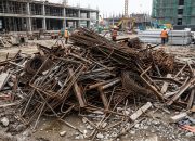 Sisa Potongan Besi Menumpuk, Anggaran Proyek Bocor Diam-Diam