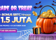 Adopsi Kripto Indonesia Terus Tumbuh, Bittime Hadirkan Program Trade or Treat dengan Bonus Rp 1,5 Juta