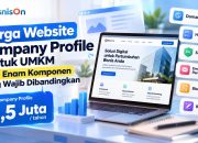 Harga Website Company Profile untuk UMKM dan Enam Komponen yang Wajib Dibandingkan Harga Website Company Profile untuk UMKM dan Enam Komponen yang Wajib Dibandingkan