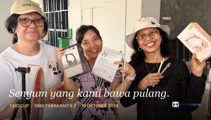 Yang Dibawa Pulang Sanct Social dari Tar2Cup SMA Tarakanita 2: Senyum yang Sama dari 112 Pelajar dan Orang Tua yang Mampir ke Booth