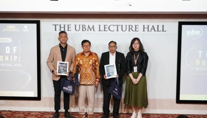 Dr. Dhiraj Kelly Sawlani Menjadi Pembicara pada Peluncuran Program Doktor Manajemen UBM