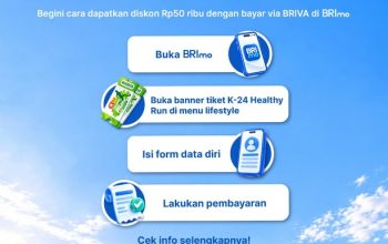 Dukung Gaya Hidup Aktif, BRI Region 11 Yogyakarta Hadirkan Promo Tiket K24 Run 2026 melalui BRImo Dukung Gaya Hidup Aktif, BRI Region 11 Yogyakarta Hadirkan Promo Tiket K24 Run 2026 melalui BRImo