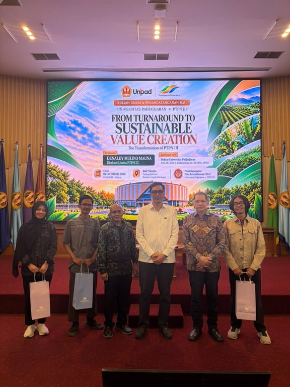PTPN III (Persero) Ungkap Strategi Transformasi Menuju Penciptaan Nilai Berkelanjutan