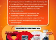 Uji Ketelitian Lewat Puzzle Quiz, LRT Jabodebek Siapkan Merchandise Eksklusif bagi Pemenang Uji Ketelitian Lewat Puzzle Quiz, LRT Jabodebek Siapkan Merchandise Eksklusif bagi Pemenang