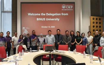 Faculty of Engineering BINUS University Bekerjasama dengan Tongji University untuk Pengembangan Akademik dan Kerjasama Riset