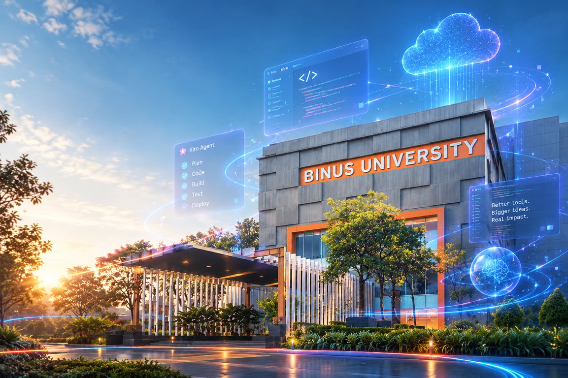 BINUS UNIVERSITY Terpilih sebagai Satu-Satunya Universitas di Indonesia dalam Kiro Students, Buka Akses AI Development Eksklusif bagi Binusian